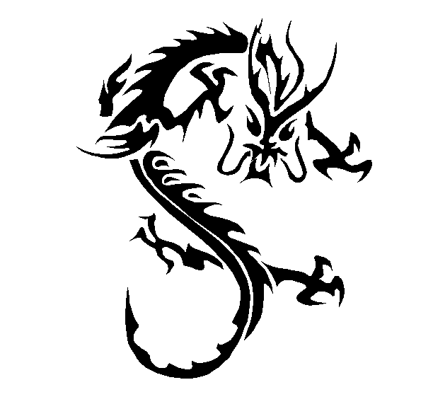 Tatuajes de dragones con estilo tribal - Mil Recursos