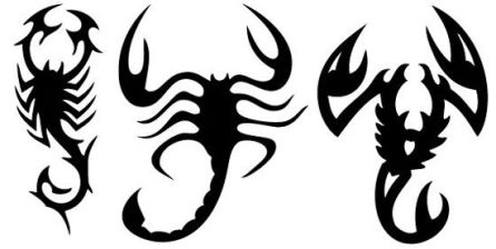 Increíbles escorpiones con estilo tribal para tatuajes - Mil Recursos