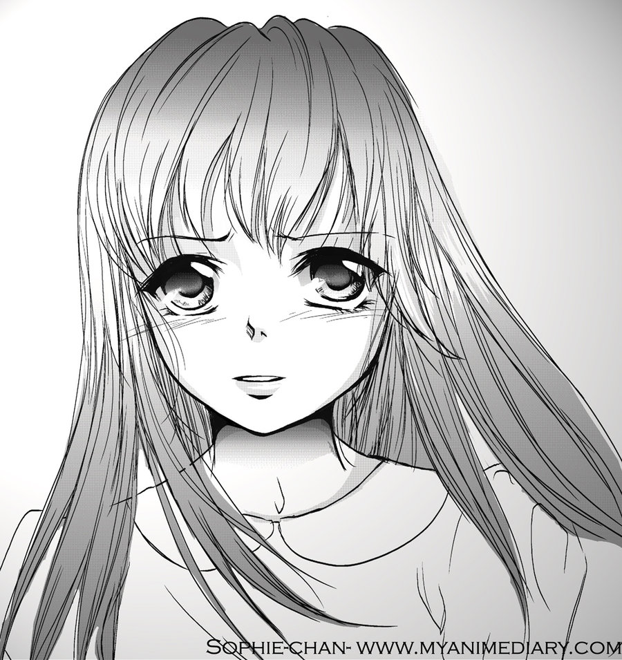 Imágenes de Anime en blanco y negro - Imagui