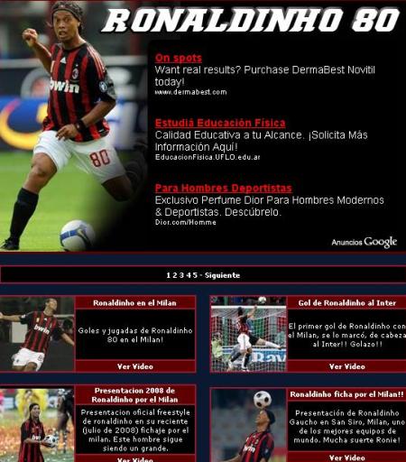videos de Ronaldinho