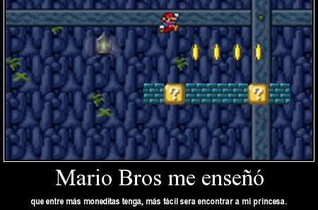 Desmotivaciones de Mario Bros
