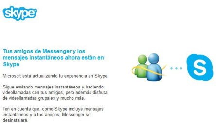 Sincronizar MSN Messenger con Skype