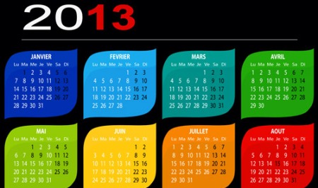 Calendarios 2013 variados