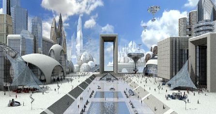 Imágenes de ciudades futuristas