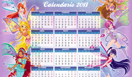 Compilado de calendarios 2013