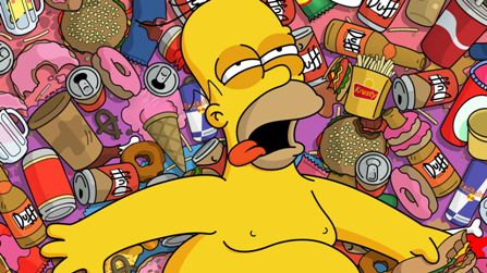 Homero comió mucho