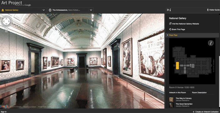 explora los museos del mundo con Google art project