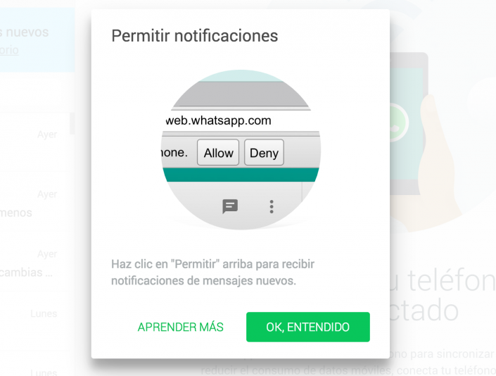 ventajas de WhatsApp web